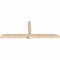 Ekena Millwork Eugene Smooth Timber Gable Bracket, Douglas Fir, 108"W x 40"H x 5 1/2"D x 5 1/2"F, 9/12 Pitch GBW108X40X0606EUG00SDF - alternate 3